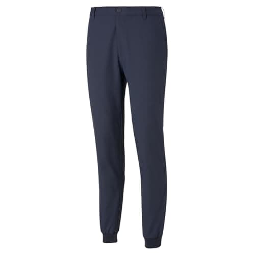 Image of PUMA Mens Dealer Jogger Woven Pants, Navy Blazer, 34 EU