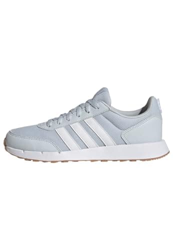 Image of adidas Women's Run 50s Shoes, Halo Blue/Cloud White/Gum, 4 UK