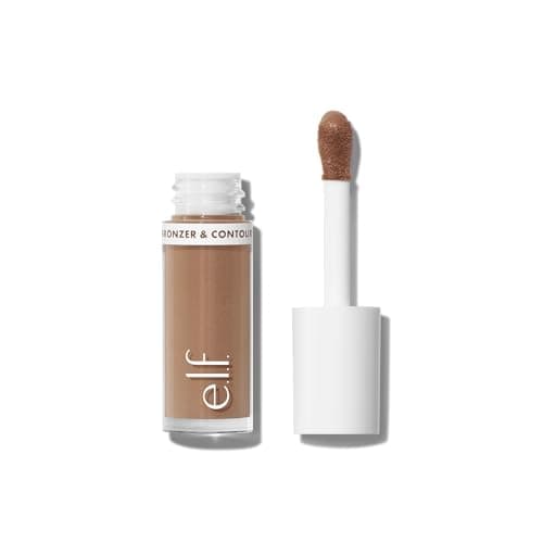 Image of e.l.f. Camo Liquid Bronzer & Contour, Silky Highly Pigmented Formula, Creates a Long-Lasting Bronzed Glow & Natural Look, Vegan & Cruelty-Free, 2 Fair/Light