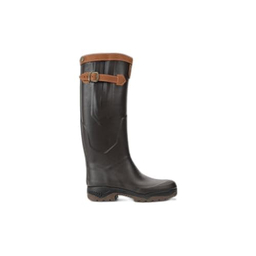 Image of Aigle Unisex Adults' Parcours 2 Signature Wellington Boots, Brown (Brun), 9.5 UK
