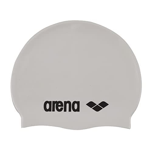 Image of Arena Watersports SWIM CLASSIC SILICONE CAP SENIOR - WHITE/BLACK, Bronzer, Senior EU