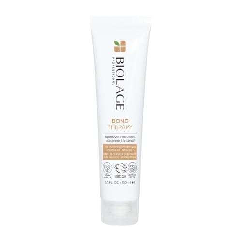Image of Biolage, Bond Therapy, Pre-Shampoo Intensive Treatment, Medium to Thick Hair, Moisturises & Repairs, Enriched with Coconut Oil & Citric Acid, 150 ml
