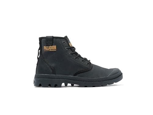 Image of Palladium Unisex Pampa Ankle Boot, black, 9 UK