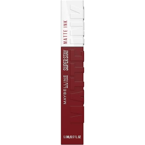 Image of Maybelline New York Super Stay Matte Ink Liquid Matte Lipstick - 50 Voyager (Maroon)