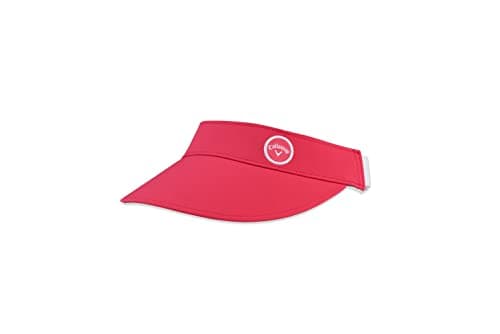 Image of Callaway Women's Golf Endeavor Visor Collection Headwear, Hot Pink, One Size