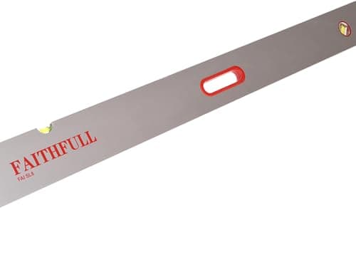 Image of Faithfull SL8 Screeding Level 2400mm/8ft 3 Vial and Grips