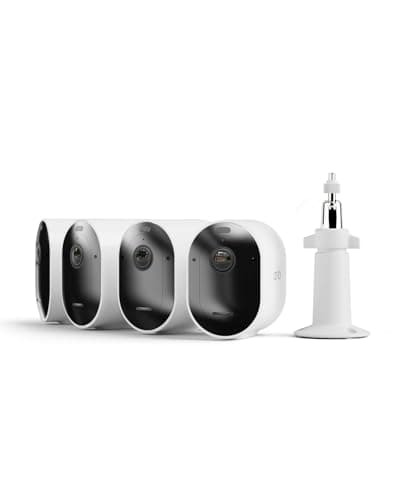 Image of Arlo Pro 5 Security Camera Outdoor Wireless, 2K, Battery Operated, Advanced Colour Night Vision, Dual-Band Wifi, White