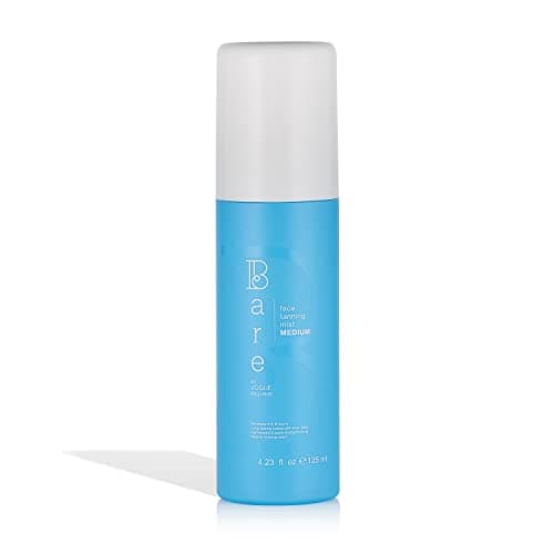 Image of Bare by Vogue Self Tan Face Mist Spray - Medium, Fake Tan for Natural Glow on Face & Body, 125ml