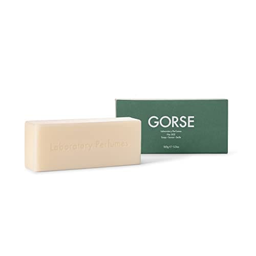 Image of Laboratory Perfumes Gorse Soap Bar | Infused with Gorse Fragrance | Enriched with Shea Butter & Jojoba Oil | Palm Oil-Free, Plastic-Free & Skin-Kind (150g)