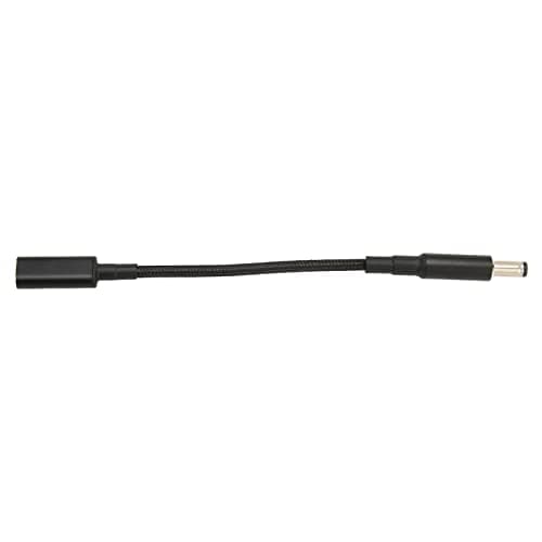 Image of Cryfokt High Performance 100W USB Type C Adapter Cable Dual PD E MARK Chip Aluminum Alloy Nylon USB C Female to 5.5x2.1mm Male Adapter Cable for Travel Business Trip