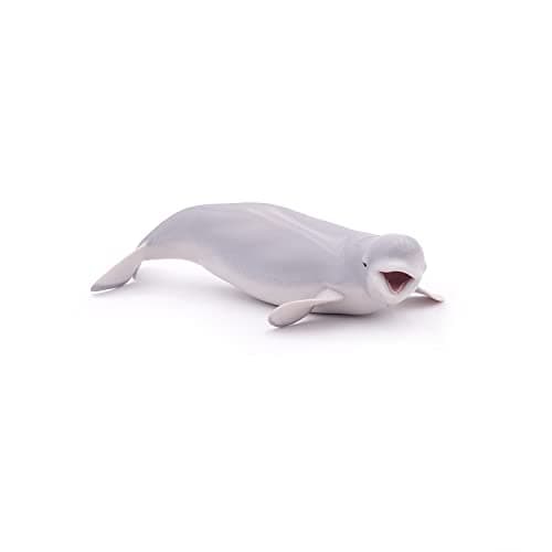 Image of Papo - Realistic Beluga Figure - Ages 3+ - Marine Life Collection - Educational Play Marine Creatures - Gift Idea Toy for Girls and Boys