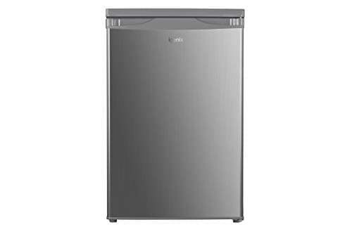 Image of Igenix IG355X Freestanding Under Counter Freezer with 4 Large Drawers, Reversible Door, 91 Litre Capacity, 55 cm Wide, Inox