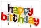 Image of Happy Birthday' Candles