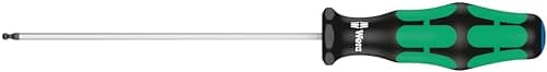 Image of Wera 05022805001 Ball end Screwdriver for Hexagon Socket Screws 352-3.0x100mm, 3.0 x 100 mm