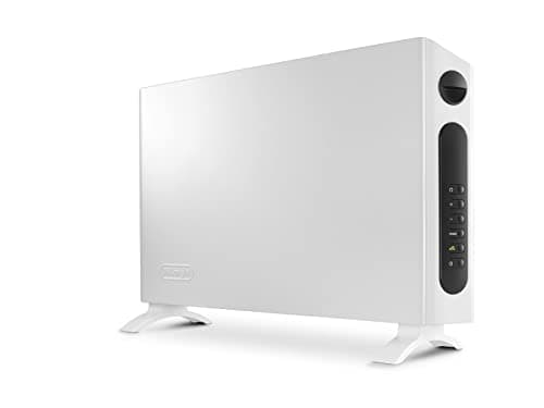 Image of DeLonghi HSX4320E electric space heater Indoor Black, White 2000 W Convector electric space heater