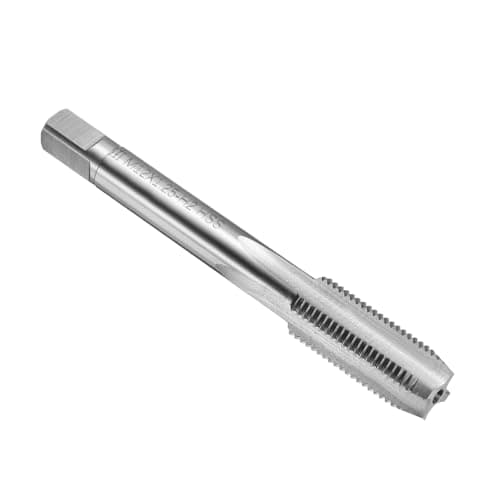 Image of sourcing map Hand Bottom Tap M12 x 1.25 H2 Metric Thread Bottoming Style Threading Taps High Speed Steel HSS6542 Straight Flutes Screw Tapping Tool