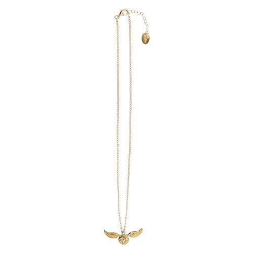 Image of Cinereplicas Harry Potter Golden Snitch Necklace 56 cm Official Licence, Acier inoxydable Zinc alloy
