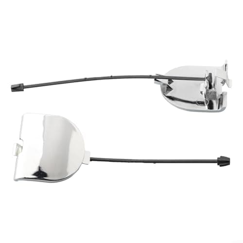 Image of 735455393 Rear Bumper Towing Eye Cover,For Fiat 500 2007 2012 Chrome, Bumper Replacement Part