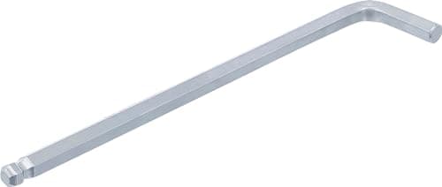 Image of BGS 790-10 | L-Type Wrench | extra long | internal Hexagon / internal Hexagon with Ball Head 10 mm