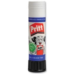 Image of Pritt Stick Glue Solid Washable Non-toxic Medium 20g Ref 45552234 [Pack 6]