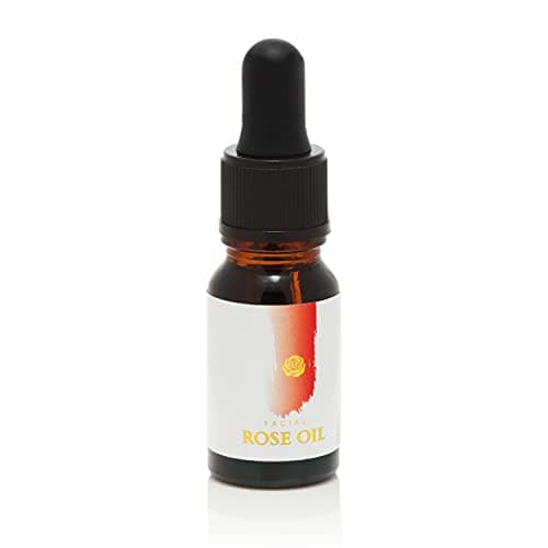 Image of Rose Oil for Face – Luxurious Facial Oil Infused with Damask Rose to reduce Fine Lines and Wrinkles – Natural Organic Rose Oil for Face – Rose Oil for Skin - Rose Oil