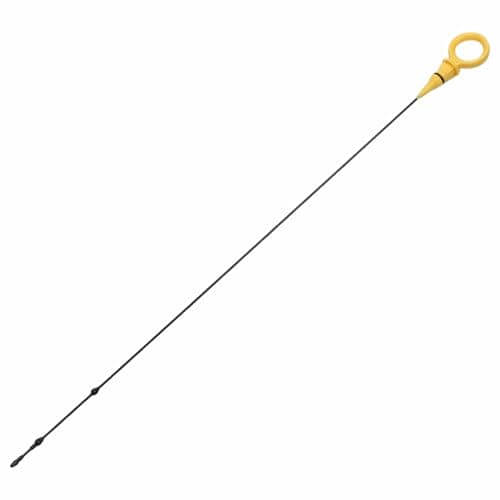 Image of HEROFFIX 1 Pc Engine Oil Dipstick for Audi A4 2.0 TDI Oil Level Dip Stick Double Hole Indicator No.03G115611AE Yellow Plastic Metal