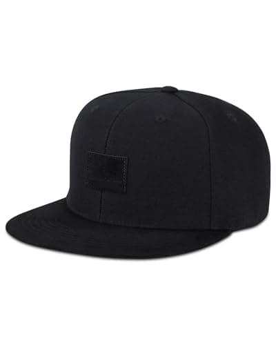 Image of Johnny Urban Cap Men and Women Snapback Black - Dean - Stylish Baseball Cap Adjustable & with Logo Badge - One Size Unisex - Comfortable Trucker Hat