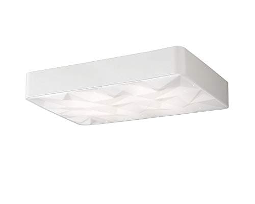 Image of Inspired Mantra Fusion - Rombos - Flush Rectangular 60W LED 3000-6500K Tuneable, 4500lm, Remote Control White