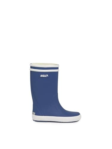 Image of Aigle LOLLY POP 2 Waterproof Children's Boots | Made of soft, natural rubber with a durable lining | Reflective strip on the heel | Non-slip sole