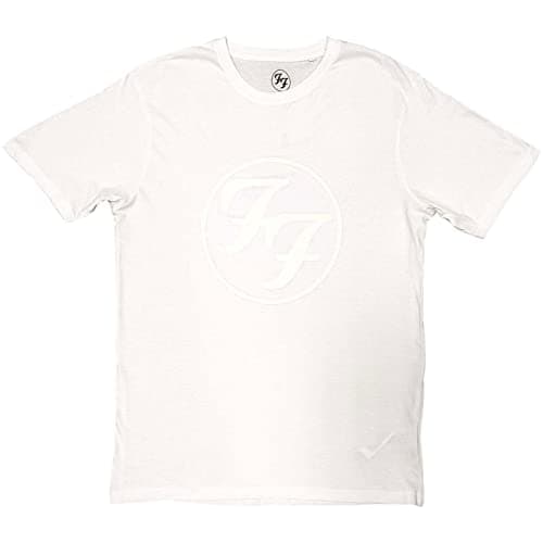 Image of Foo Fighters T Shirt FF High Build Band Official Unisex White XL