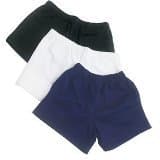 Image of New Zealand Style Rugby Shorts Union Sports Clothing (White, 28")