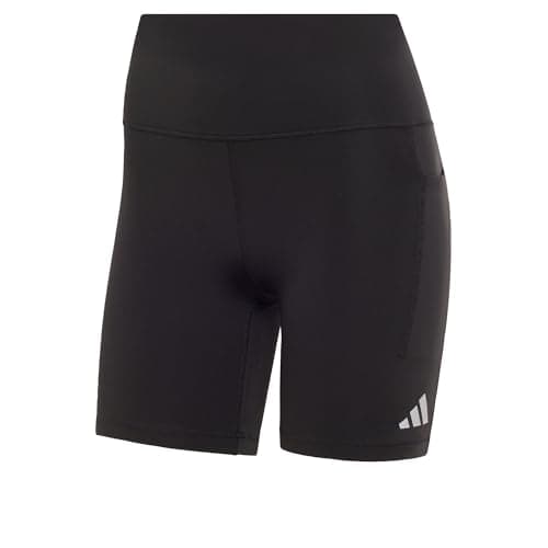 Image of adidas Women's ADI365 Running Climacool Short Leggings, black, XS 4 inch