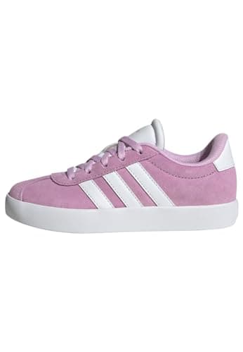 Image of adidas Unisex Kids VL Court 3.0 Shoes, Bliss Lilac/Cloud White/Grey Two, 5.5 UK