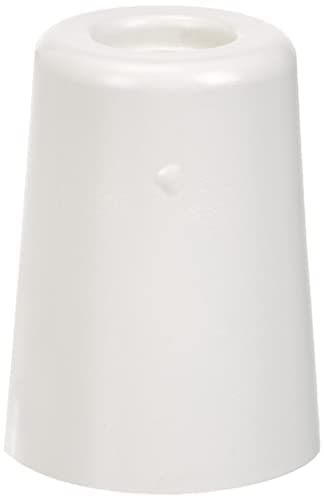 Image of Brinox Large door stop with screw. 5x3.7x3.7 cm white