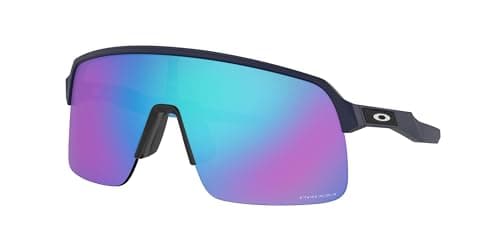 Image of Oakley Unisex Adults’ Oo9463 Sutro Lite Sunglasses, Matte Navy/Prizm Sapphire, 39/13/138