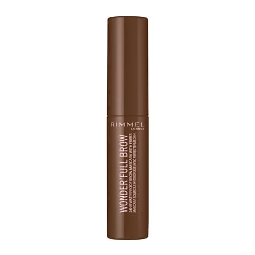 Image of Rimmel London Wonder’Full Brow 24HR Waterproof Brow Gel, with Fibres for Plump Thick Brows, Medium, 4.5 ml