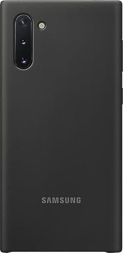 Image of Samsung Original Galaxy Note 10 Silicone Cover Case - Black