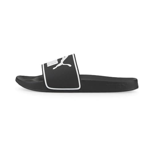 Image of Puma Unisex Adults Leadcat 2.0 Slide Sandals, Puma Black-Puma White, 4 UK