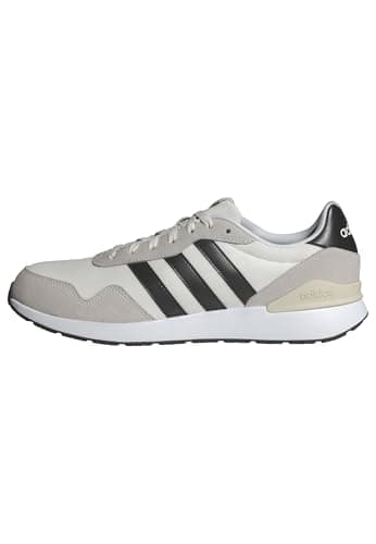 Image of adidas Men's Run 60s 4.0 Shoes, Core White/Core Black/Off White, 7 UK