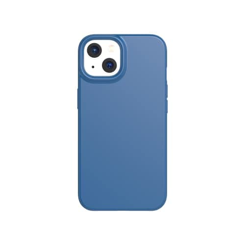 Image of tech21 iPhone 14 Evo Lite – Thin & Shock-Absorbing Phone Case with 10ft Multi-Drop Protection Blue