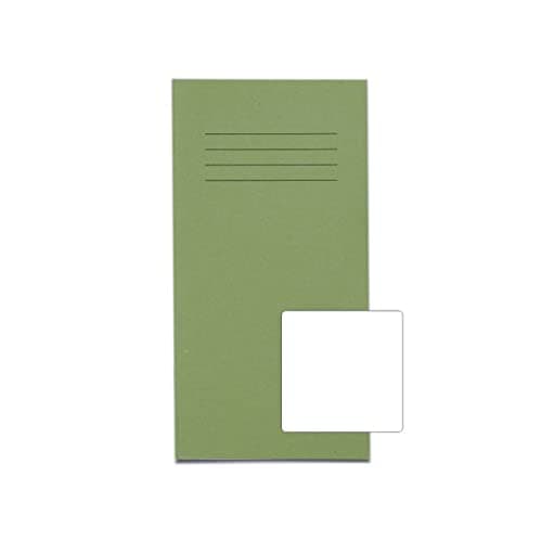 Image of Rhino 8 x 4 Exercise Book 32 Page, Light Green, Blank (Pack 100)