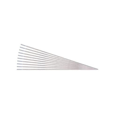 Image of Draper Tools 98449 Zirconiated Tungsten Electrodes, 1.6 x 150 mm, Silver