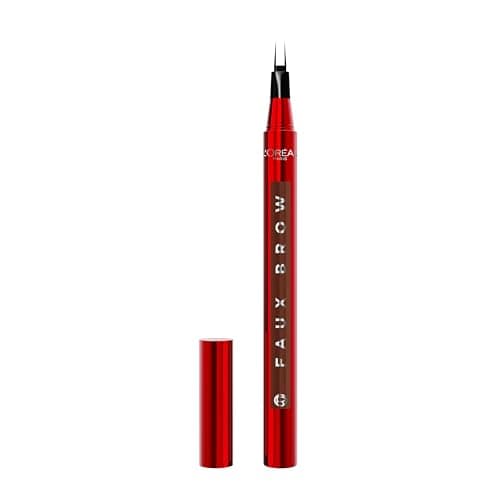 Image of L'Oréal Paris Infallible Faux Brow, Double Brush Tip Brow Tint Pen, Natural Finish, Waterproof, Transfer and Smudge-Resistant, Shaping Brows for up to 48 hours, Shade: Light Brunette