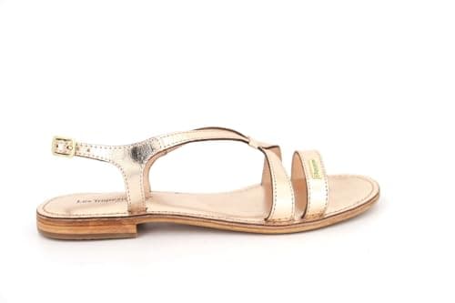 Image of LES TROPEZIENNES PAR M. BELARBI Women's Hamoon Sandal, Gold, 6 UK