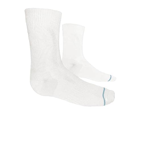 Image of 1000 Mile Mens 1112wl Socks, White, L UK