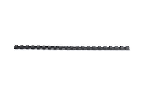 Image of GBC CombBind Binding Combs, 10 mm, 65 Sheet Capacity, A4, 21 Ring, Black, Pack of 100, 4028175