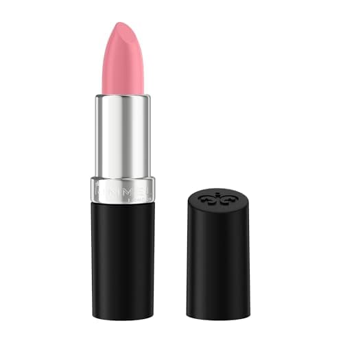 Image of Rimmel Lasting Finish Lipstick 006 Pink Blush, Creamy Satin Finish, Long Lasting 8 HR Wear, Comfortable Formula, Rich Pigment