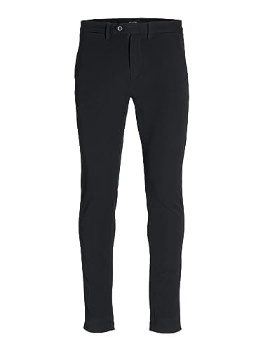 Image of JACK & JONES NOS Men's Jjimarco Jjconnor AKM 769 Black Noos Slim Jeans, (Black Black), W36/L32 (Manufacturer Size: 36)