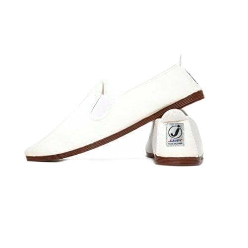 Image of Ladies Women's JAVER Flossy Style Plimsolls Espadrilles Flat Shoes NEW (White, UK Footwear Size System, Adult, Women, Numeric, Medium, 9)