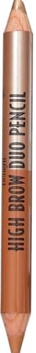 Image of Benefit High Brow Duo Pencil - Rich Caramel (matte end) and Warm Bronze (shimmer end) - For Deep Skin Tones